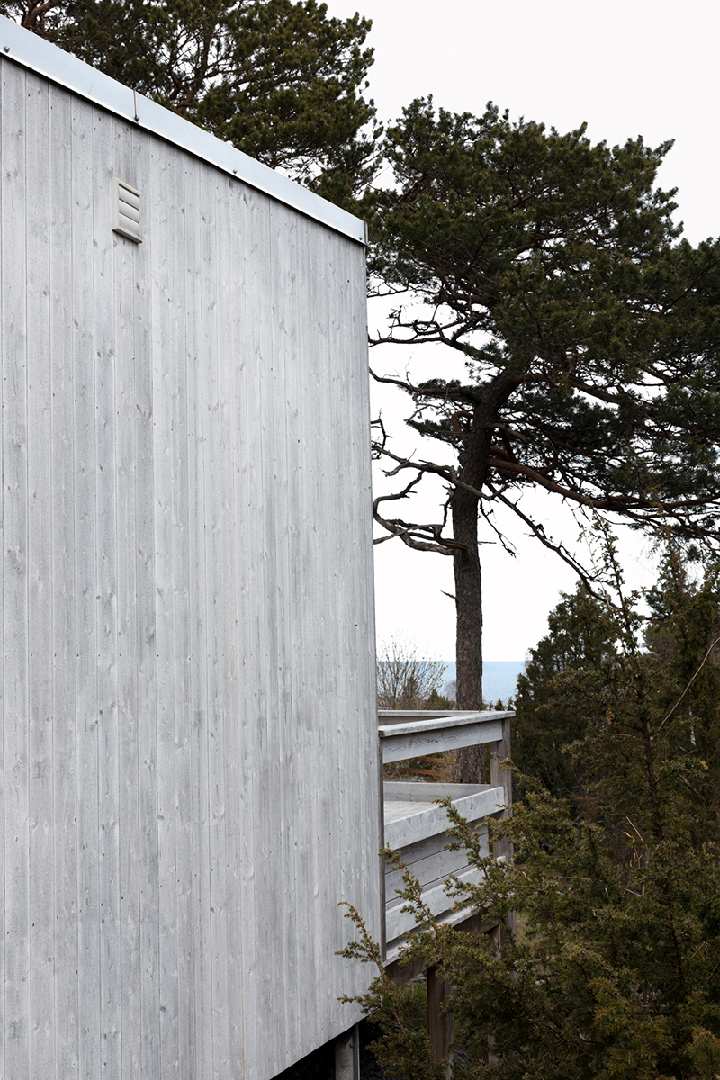 Attefallshus 30 blickar ut över skärgården