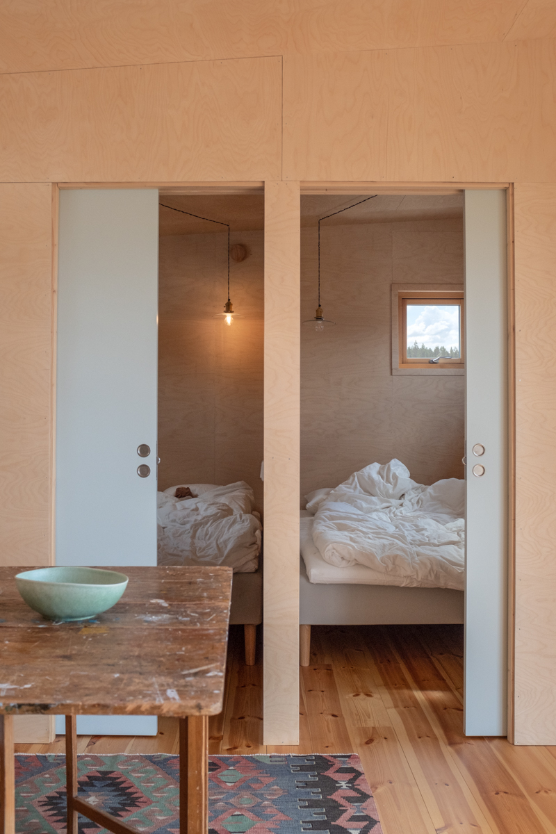 plywood interiör