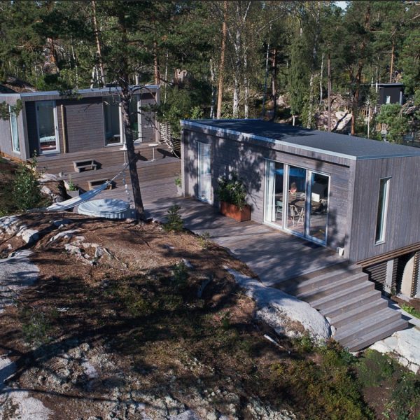 nyckelfärdiga fritidshus i hållbara trä material