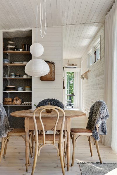 fritidshus interior kok japandi