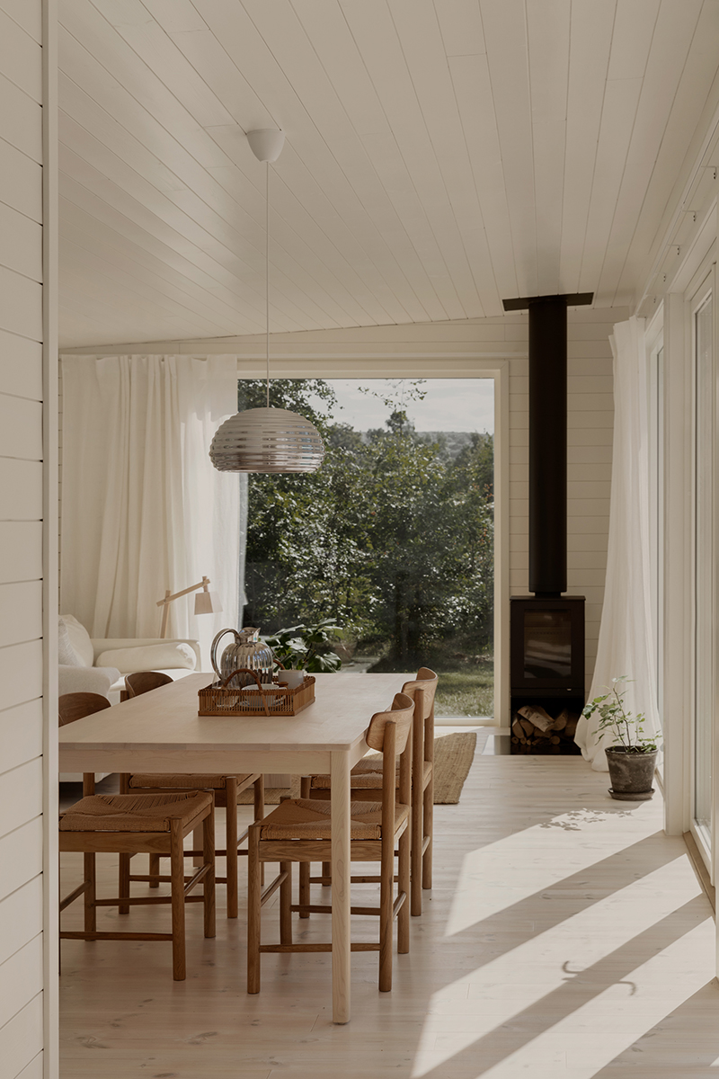 Modulhus 70 kvm inredning minimalism skandinavisk